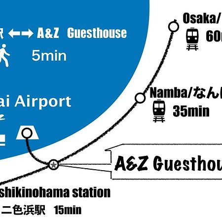 A&Z Guest House Kaizuka Екстер'єр фото